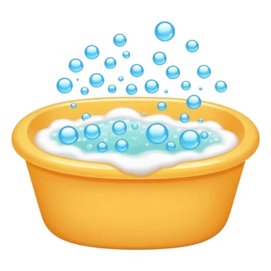 bubble bath sticker