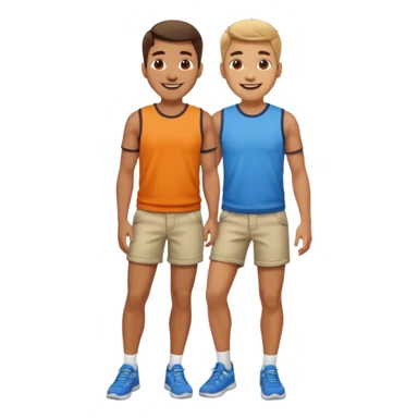 A close up between a mans legs sticker