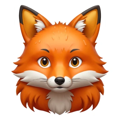 wet fox sticker