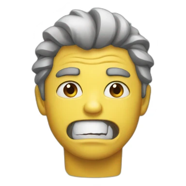 pleure de rage sticker