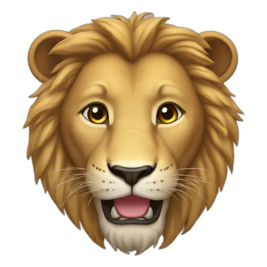 Lion YAY! sticker
