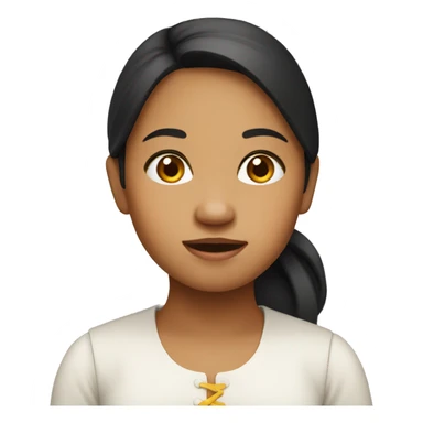 Filipino dutch girl sticker