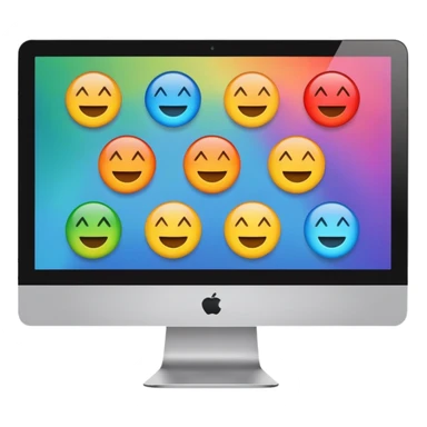 a computer screen that is showing a website sticker