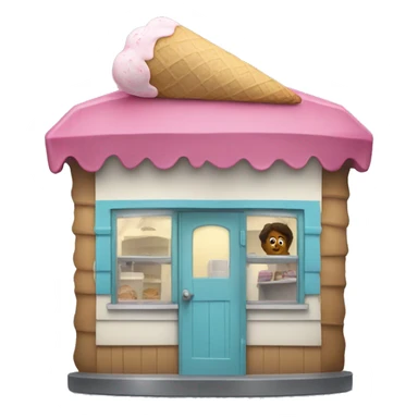 Ice cream shack  sticker