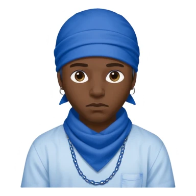 gangster crips sticker