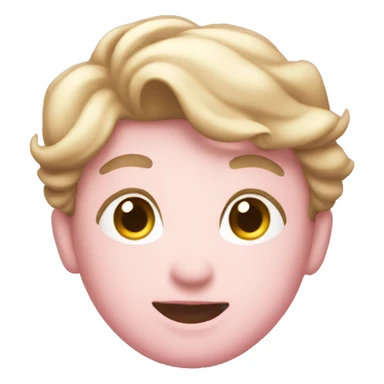 sparkles emoji but light pink sticker