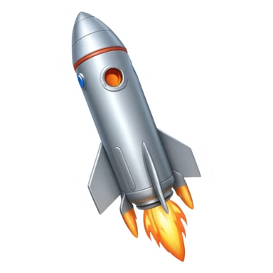 rocket booster sticker