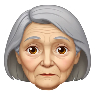 Old Russian lady who’s seen too much sticker