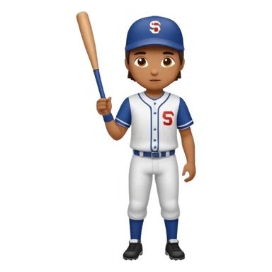 JUGADOR DE BASEBALL CUERPO COMPLETO sticker