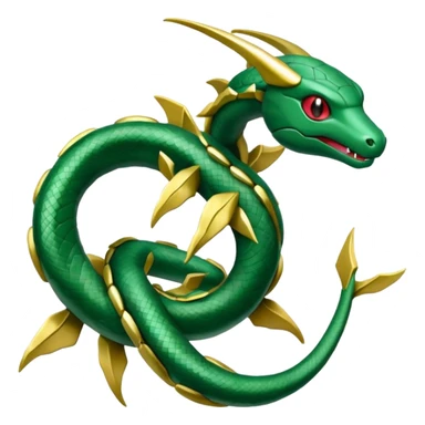 Pokemon Rayquaza emoji  sticker