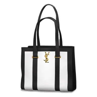 Tote bag YSL sticker
