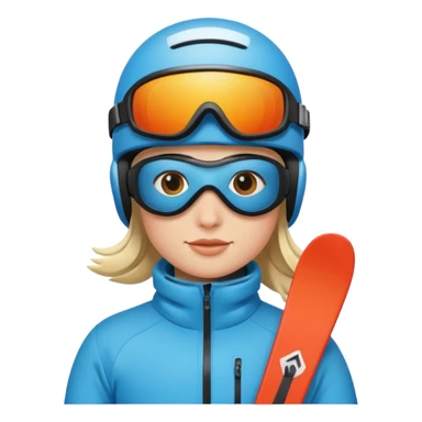 A person is skiing on the snow
person sticker
