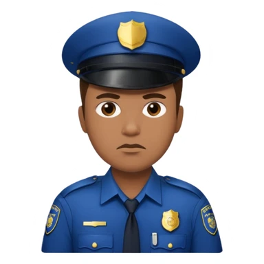 police captain rank sticker
