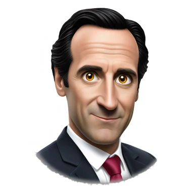 Unai Emery Aston Villa sticker