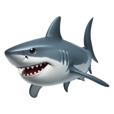 Shark with a top hat in NYC sticker