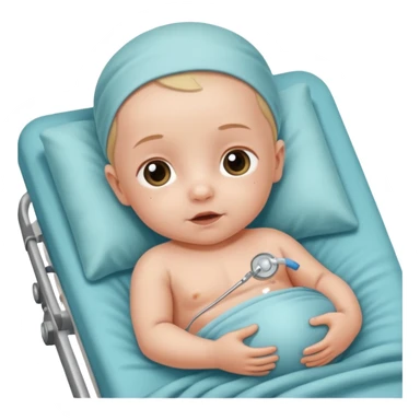 create me Paediatric Surgery emoji for 👶 Baby or 👧 Girl/👦 Boy: Emojis to signify children or pediatric patients giving birth sticker