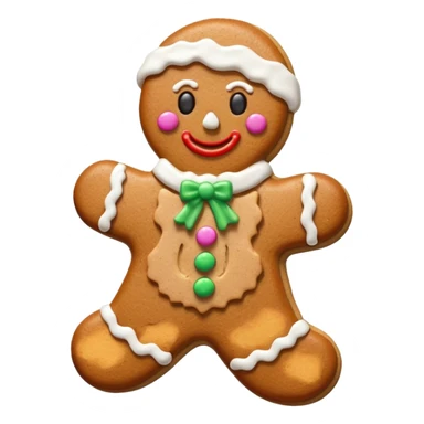 Christmas cookie sticker