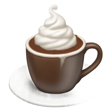 A cup of hot chocolate sticker