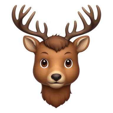 deer full  sticker