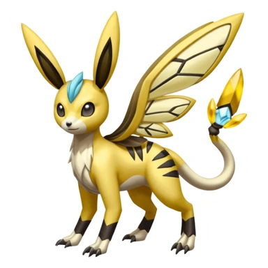 Meloetta-Renamon-Beedrill-Manectric-Palkia-Cresselia-fusion sticker