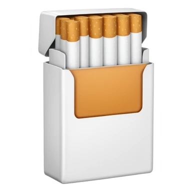 unopened pack of cigarettes, without any markings sticker