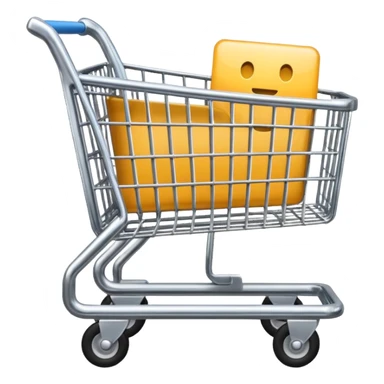 shopping cart sticker