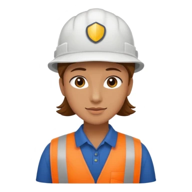 employee of a landscaping company sticker