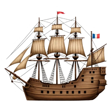 Batavia the Dutch East India Company ship sticker