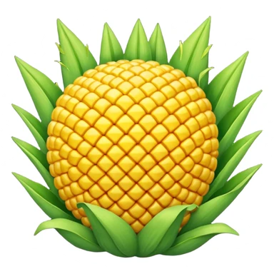 A ball of corn  sticker