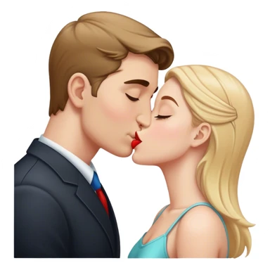 my boyfriend kissing another girl sticker