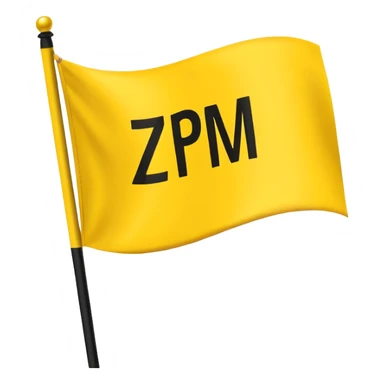 Put "ZPM" on a Yellow flag sticker