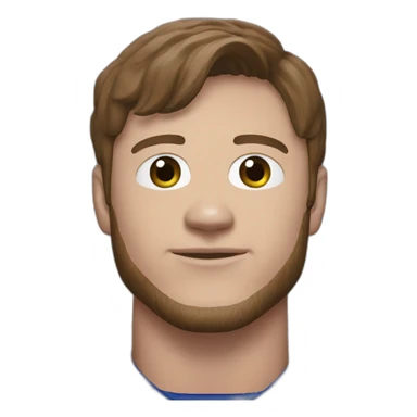 Josh Allen in a bills jersey sticker