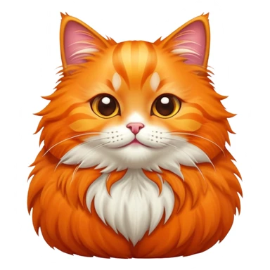 mandarin cat sticker