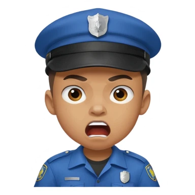 Ragazzo con cappello Nike mulatto che dice col Police in su sticker