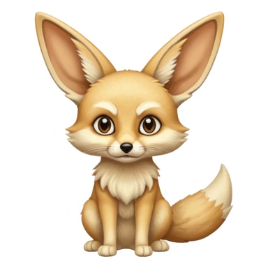 Fennec sticker