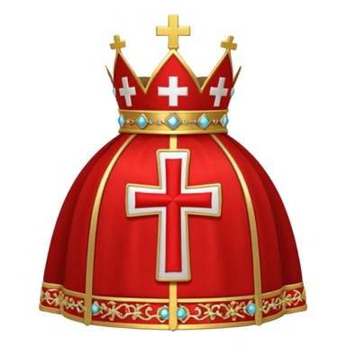 Make me a archbishop mitre I want a catholice mitre make it real life sticker