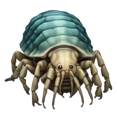 The gian deep sa isopod sticker