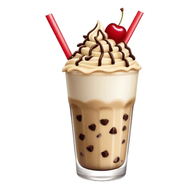 cookie dough milkshake gourmet sticker