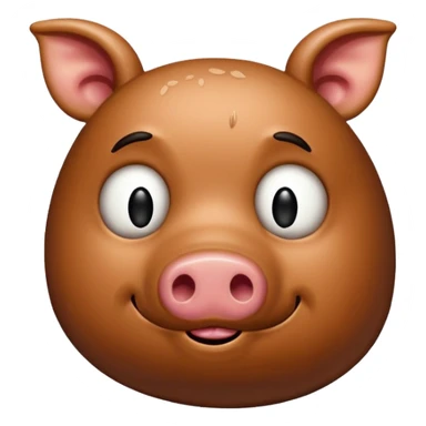 smelly pork steak, rotten sticker