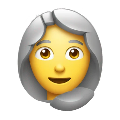 person on cell phone sticker