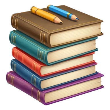 libros coloridos sticker