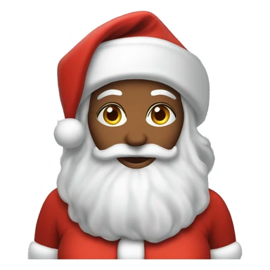 Santa and Mrs clause  sticker
