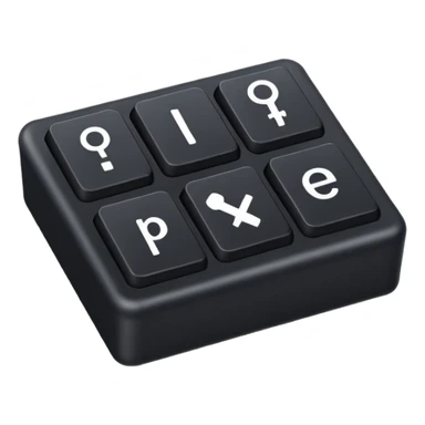 Keyboard Key sticker