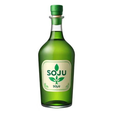 korea soju sticker