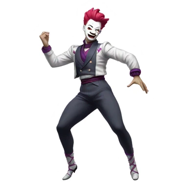 hisoka dance sticker
