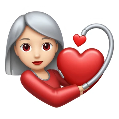 magnet pulling a small heart sticker