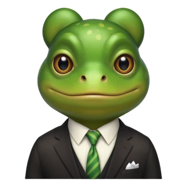 criminal frog sticker