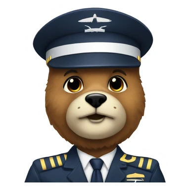 pacific airlines bear pilot sticker