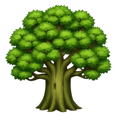 In our hometown, there’s plenty of trees sticker