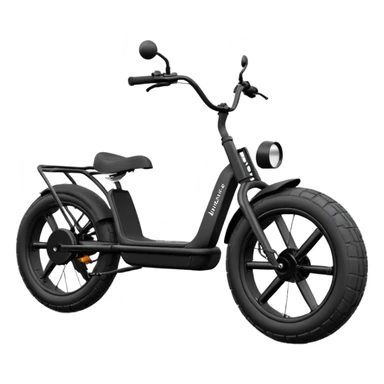 Dark Trooper electric cyclekart with advanced rugged suspension and steering  sticker